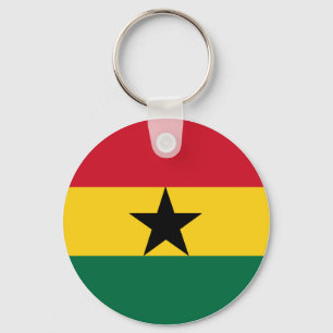 Porte-clés Drapeau du Ghana