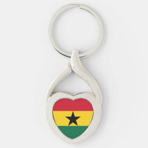 Porte-clés Drapeau du Ghana
