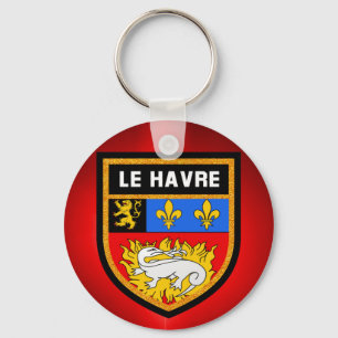 Porte-clés Drapeau du Havre