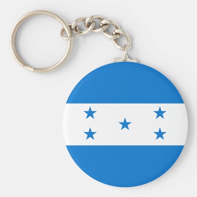 Porte-clés Drapeau du Honduras (Devant)