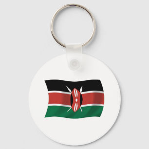 Porte-clés Drapeau du Kenya