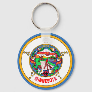 Porte-clés Drapeau du Minnesota