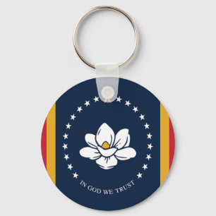 Porte-clés Drapeau du Mississippi
