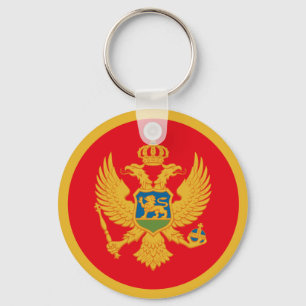 Porte-clés Drapeau du Monténégro