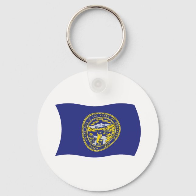 Porte-clés Drapeau du Nebraska (Recto)