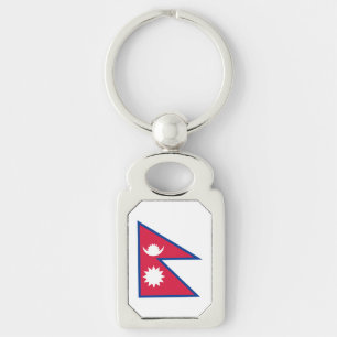 Porte-clés Drapeau du Népal