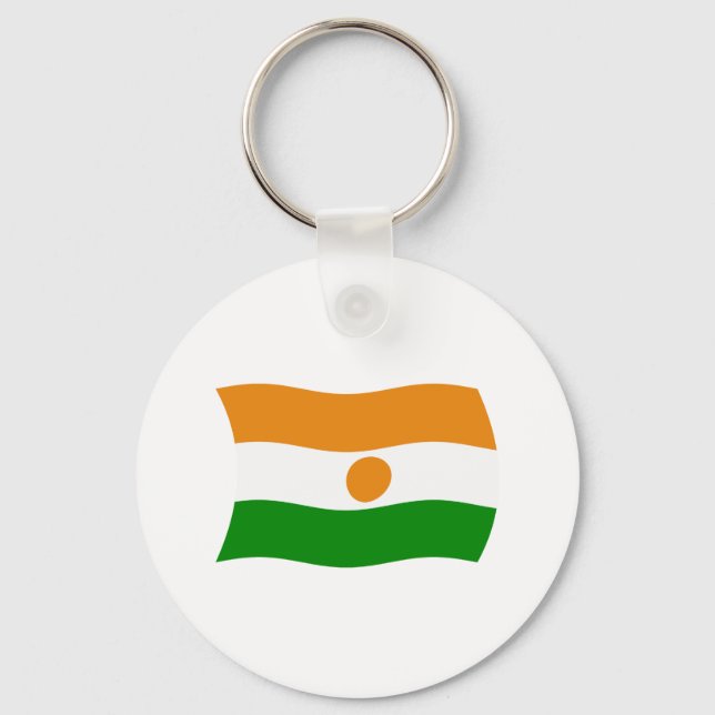 Porte-clés Drapeau du Niger (Recto)