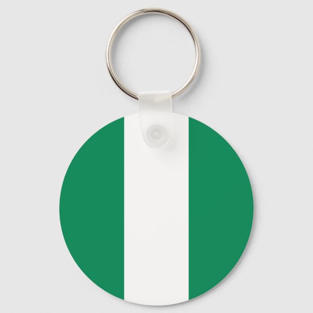Porte-clés Drapeau du Nigéria (Recto)