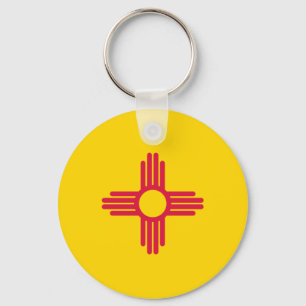 Porte-clés Drapeau du Nouveau-Mexique