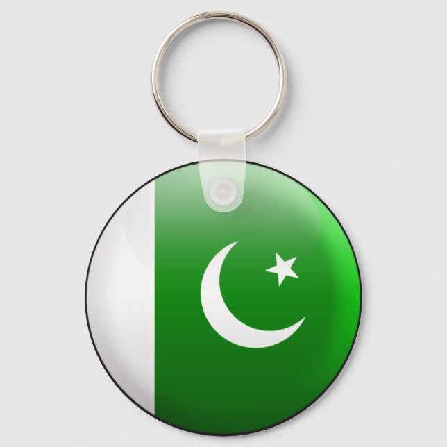 Porte-clés Drapeau du Pakistan (Recto)