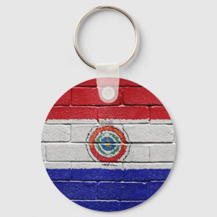 Porte-clés Drapeau du Paraguay