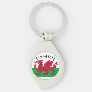 Porte-clés drapeau du pays de galles