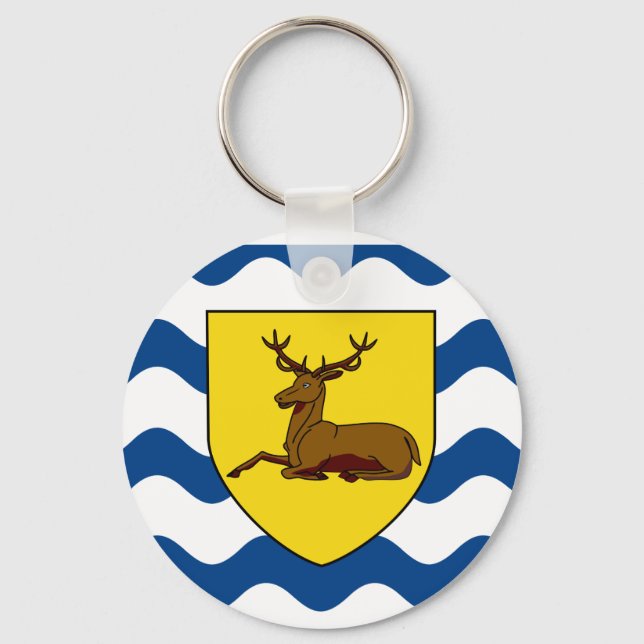 Porte-clés Drapeau du Porte - clé de Hertfordshire (Recto)