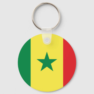 Porte-clés Drapeau du Porte - clé du Sénégal