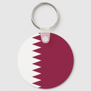 Porte-clés Drapeau du Qatar