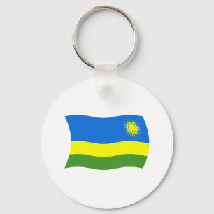 Porte-clés Drapeau du Rwanda