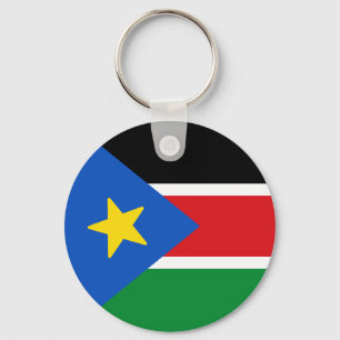 Porte-clés Drapeau du Soudan du Sud