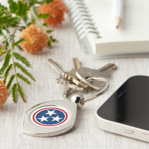 Porte-clés Drapeau du Tennessee
