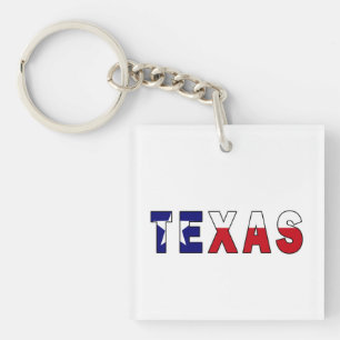 Porte-clés Drapeau du Texas