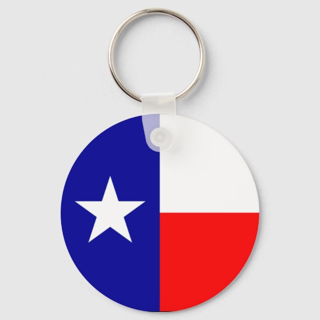Porte-clés Drapeau du Texas (Recto)