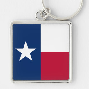 Porte-clés Drapeau du Texas : Longhorns, L'étoile solitaire d