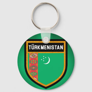 Porte-clés Drapeau du Turkménistan