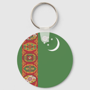 Porte-clés Drapeau du Turkménistan