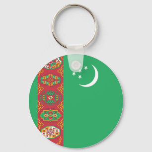 Porte-clés Drapeau du Turkménistan