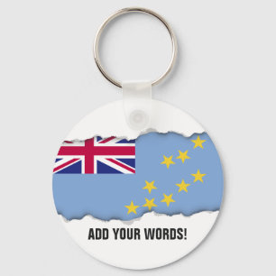Porte-clés Drapeau du Tuvalu