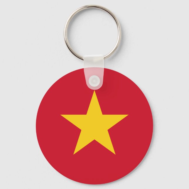 Porte-clés Drapeau du Vietnam (Recto)