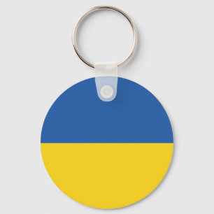 Porte-clés Drapeau d'Ukraine