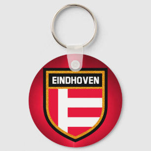 Porte-clés Drapeau Eindhoven