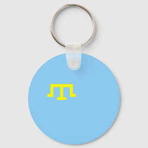 Porte-clés Drapeau ethnique de personnes tatars criméennes