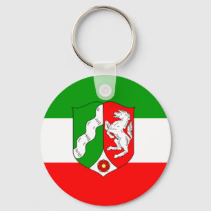 Porte-clés Drapeau - Fahne - drapeau Allemagne le Rhin du