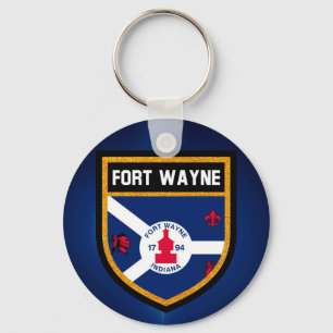 Porte-clés Drapeau Fort Wayne