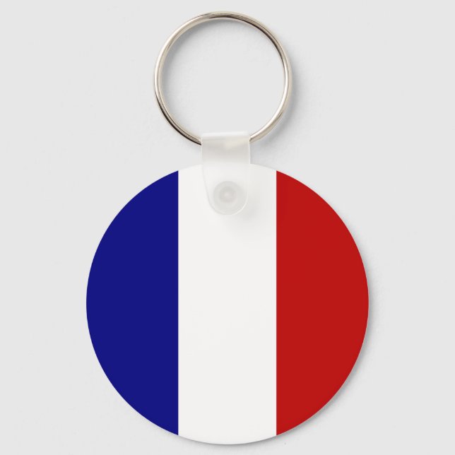 Porte-clés Drapeau français ! (Recto)