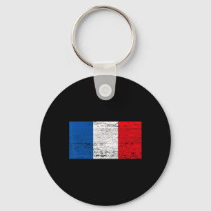 Porte-clés Drapeau français Drapeau France Vive La France