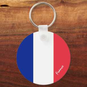 Porte-clés Drapeau français & Voyage en France, vacances / sp