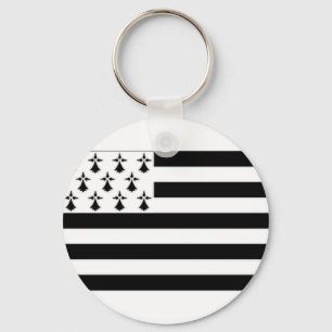 Porte-clés Drapeau France Bretagne