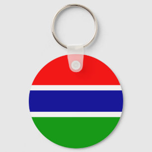 Porte-clés Drapeau Gambie