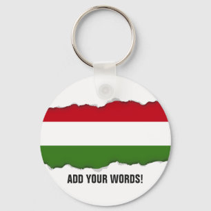 Porte-clés Drapeau Hongrie