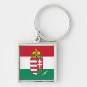 Porte-clés drapeau hongrois, Emblem & Hongrie vacances /sport