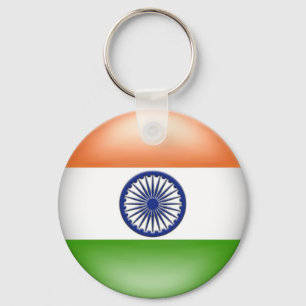 Porte-clés Drapeau indien