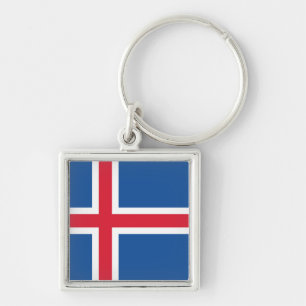 Porte-clés Drapeau Islande