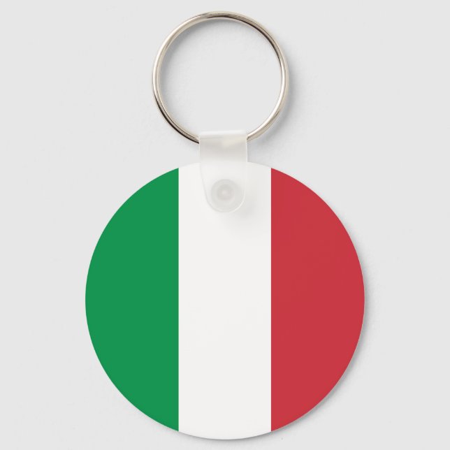 Porte-clés Drapeau Italie (Recto)