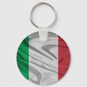 Porte-clés Drapeau italien fier et patriotique
