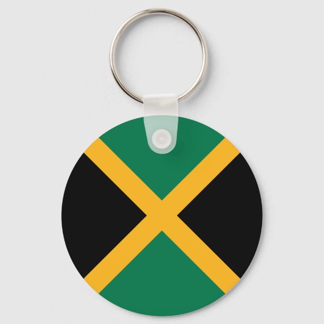 Porte-clés Drapeau Jamaïque (Recto)