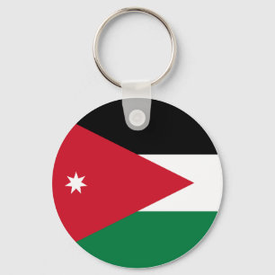 Porte-clés Drapeau jordanien