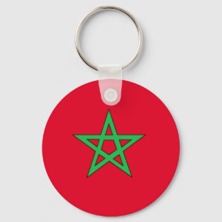 Porte-clés Drapeau Maroc