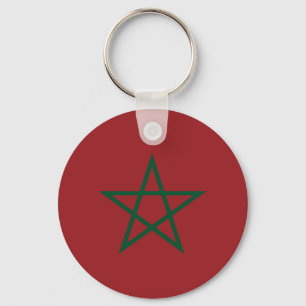 Porte-clés Drapeau marocain de 1915 à aujourd'hui - Drapeau 